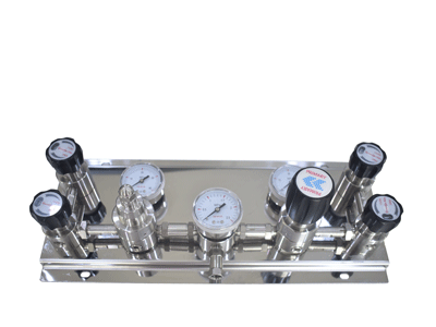 Semi-Automatic Switchover Gas Control Panel