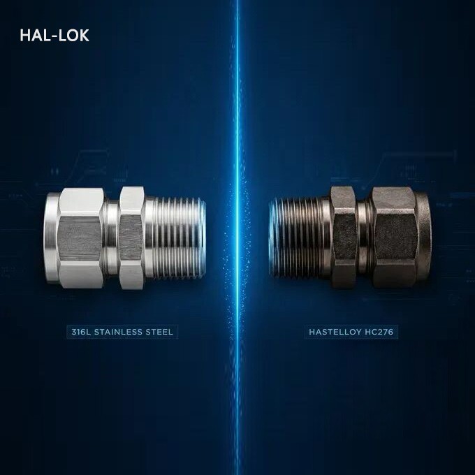 HC276 Hastelloy vs 316L Stainless Steel Fittings: ...